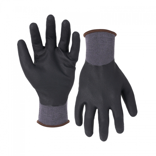 15G nylon/spandex shell DexiTocuh fully coated gloves