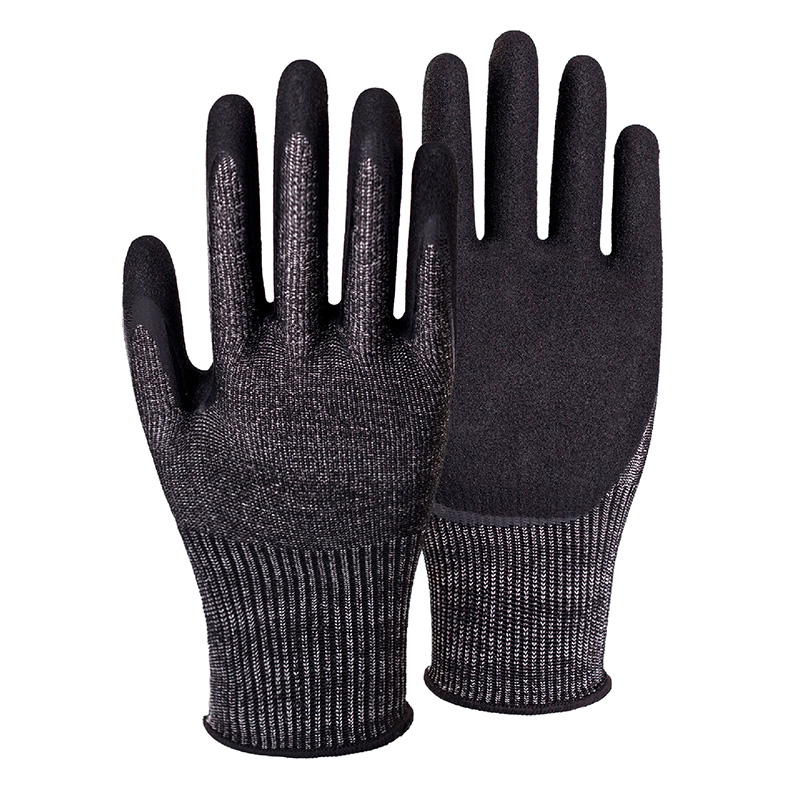 15G cut D/A4 DuraTuff palm coated gloves -Glass and Steel Free