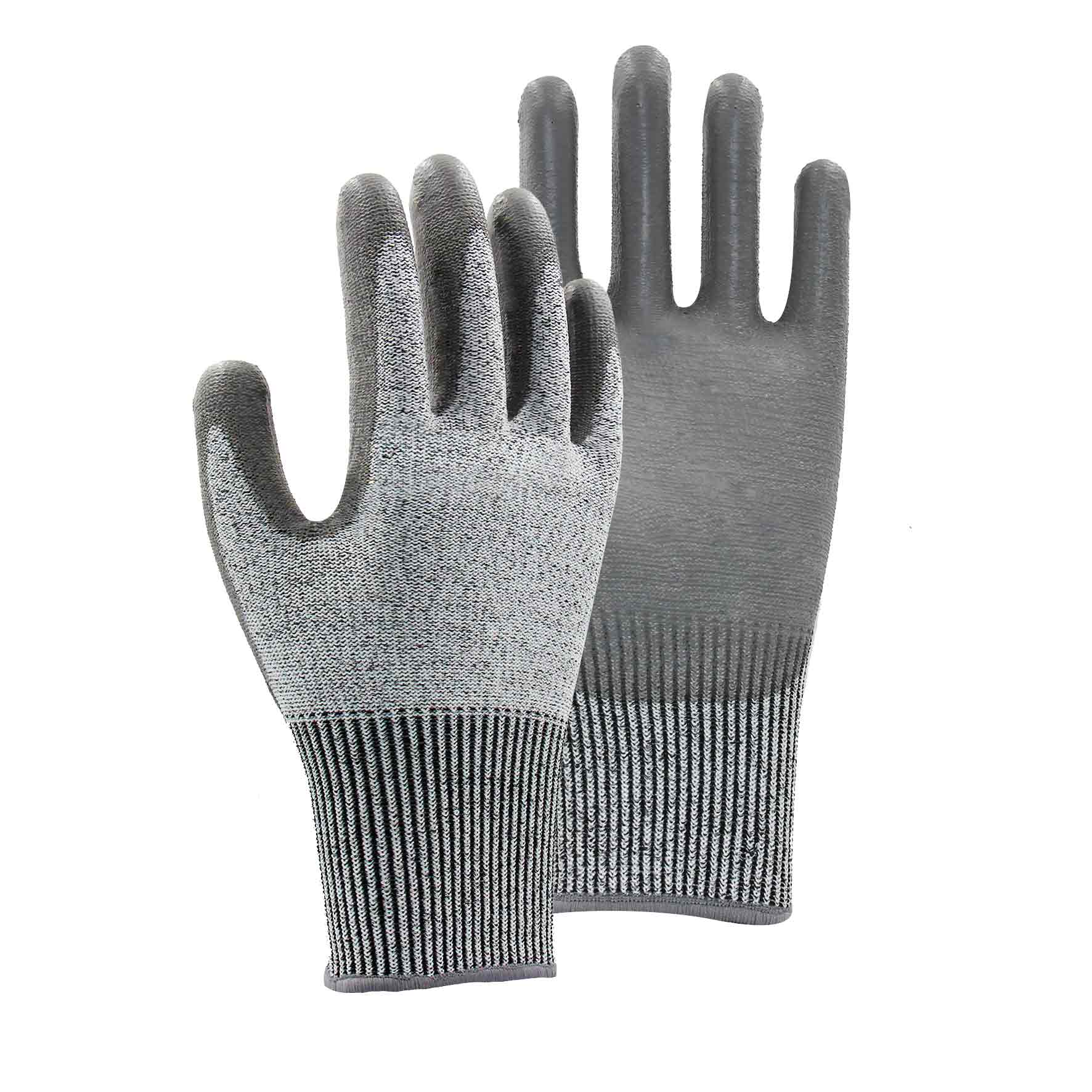 13G cut D/A4 PU palm coated gloves-Glass and Steel Free