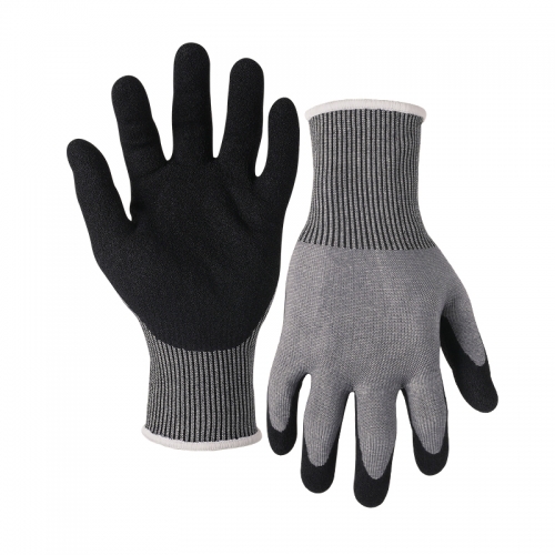 18G cut B/A2 DuraTuff palm coated gloves-Glass and Steel Free