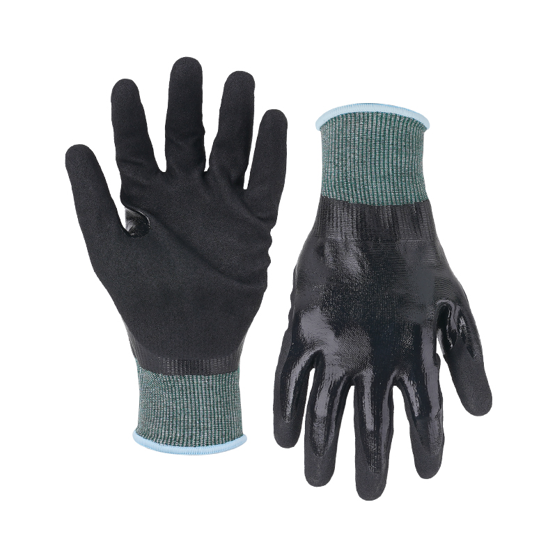18G cut D/A4 G-Flex double coated gloves (fully/palm)-Steel