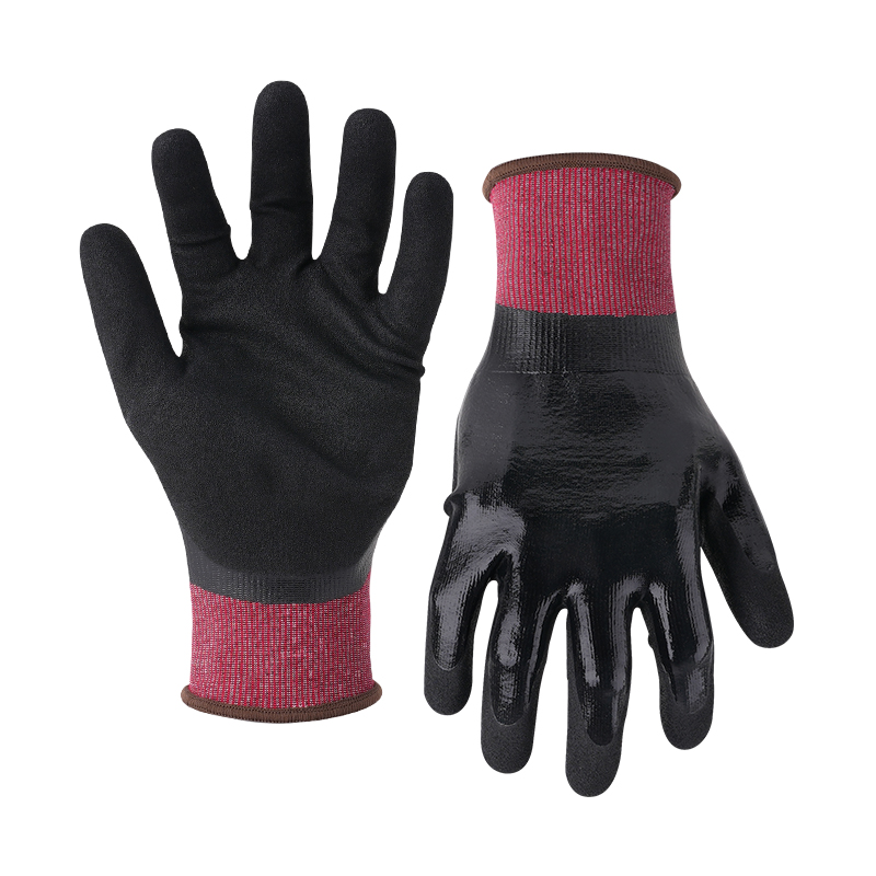 18G cut D/A4 G-Flex double coated gloves (fully/palm)-Glass and Metal Free